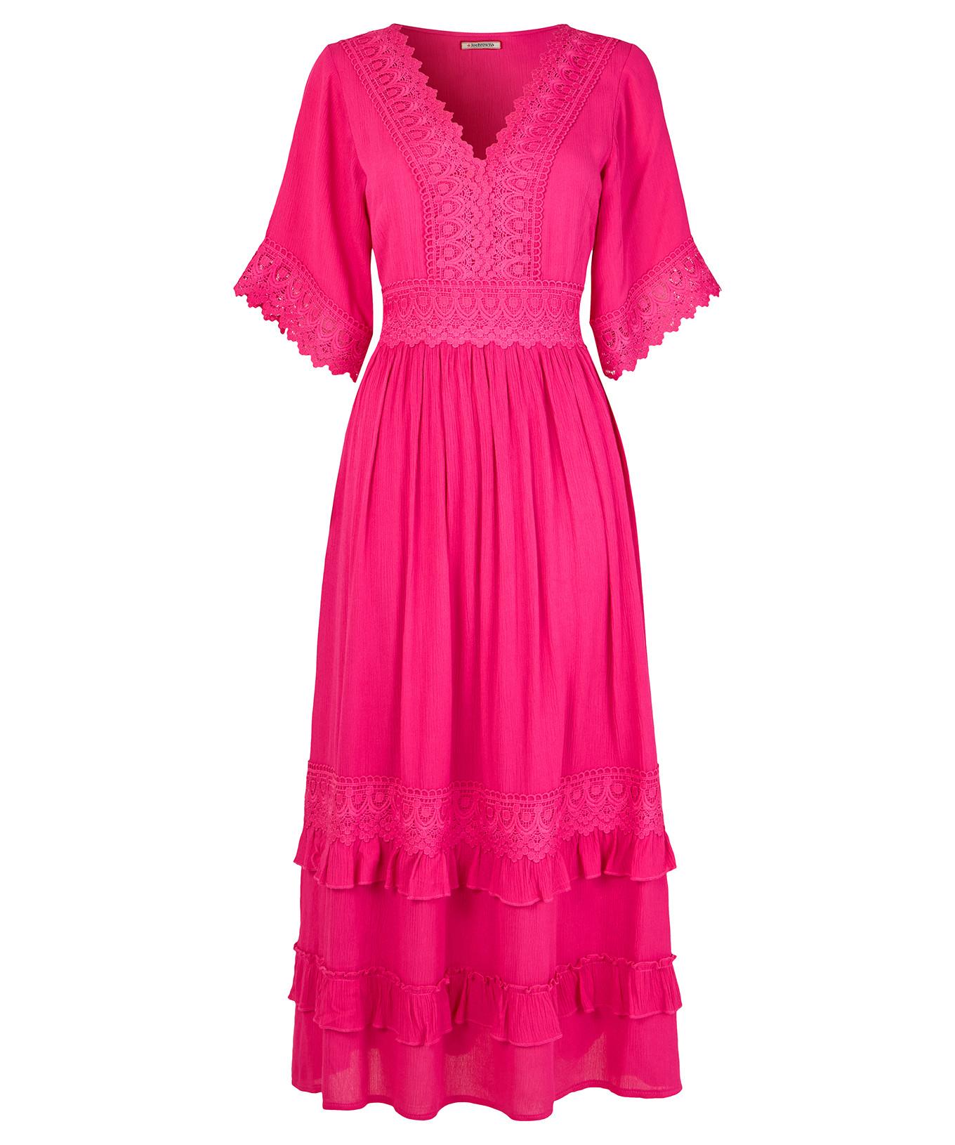 Joe Browns PETITE Boho Maxikleid mit Spitzenbesatz
