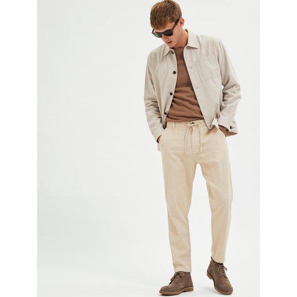 SELECTED Brody Leinenhose