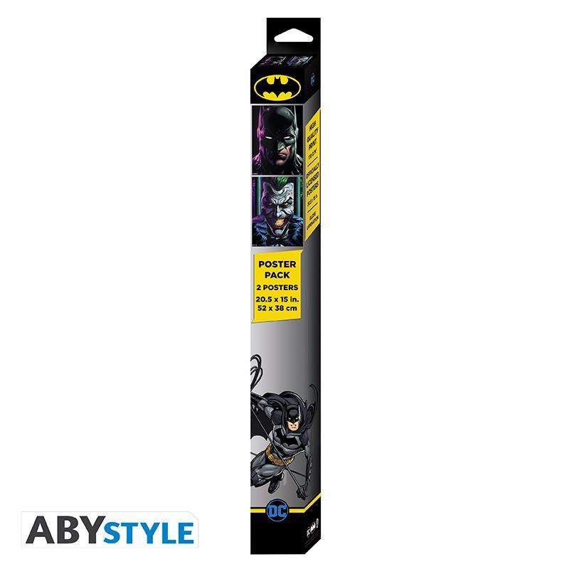 Abystyle Poster - Packung mit 2 - Batman - Batman & Joker