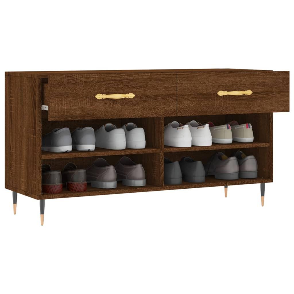 VidaXL Schuhbank holzwerkstoff