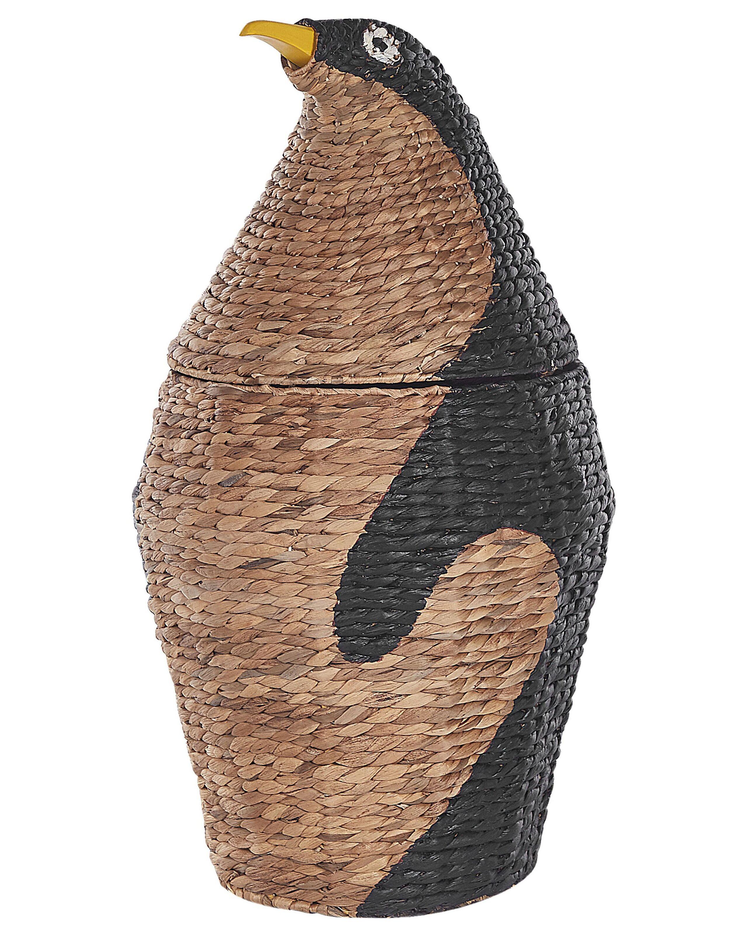 Beliani Korb aus Wasserhyazinthe Boho HADZABE