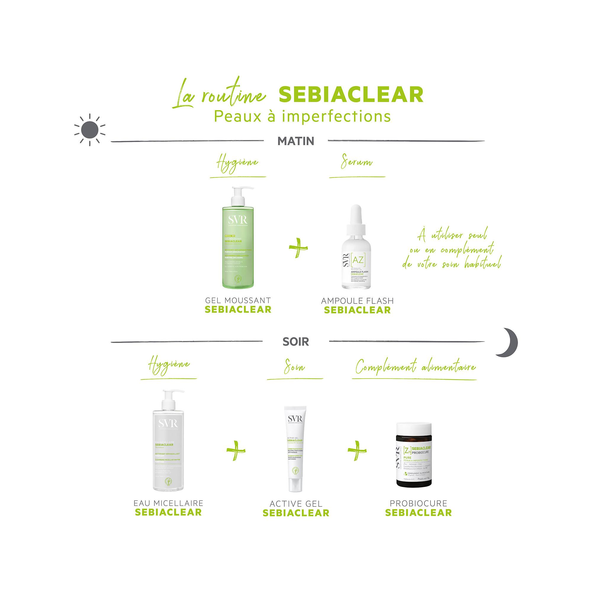 Laboratoire SVR Sebiaclear Schäumendes Gel