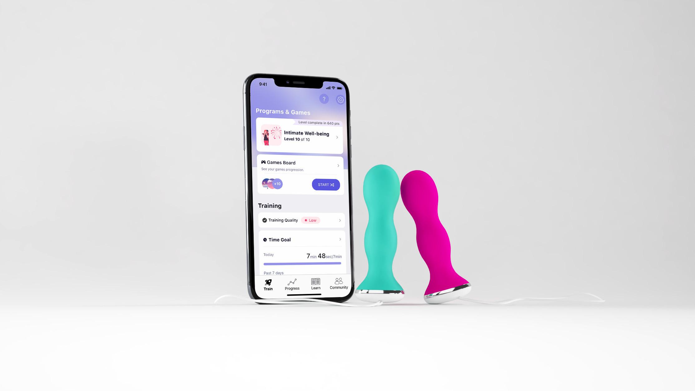 PERIFIT Perifit, Beckenbodentrainer mit App