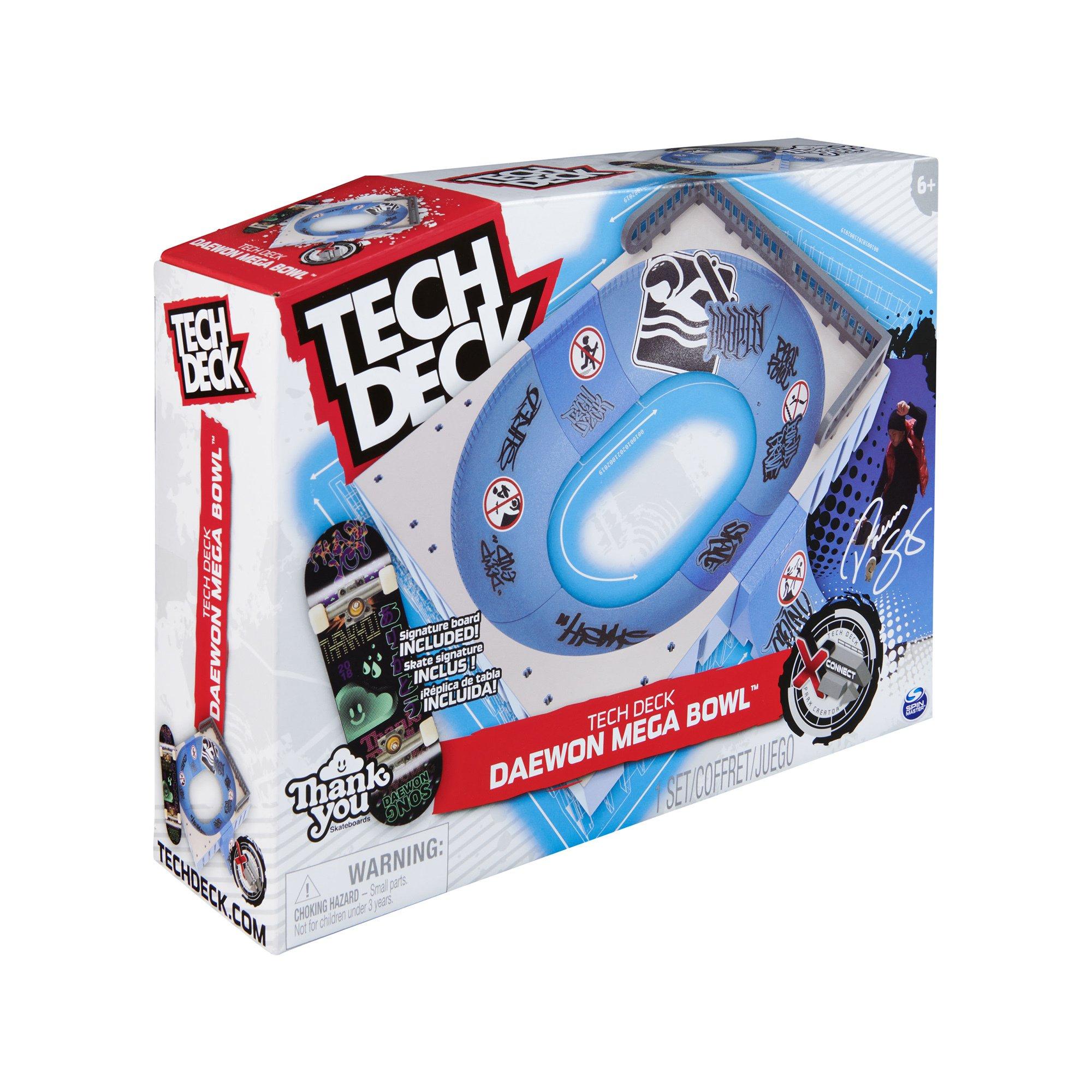 TECH DECK Mega Bowl Finger-Skateboard-Rampe