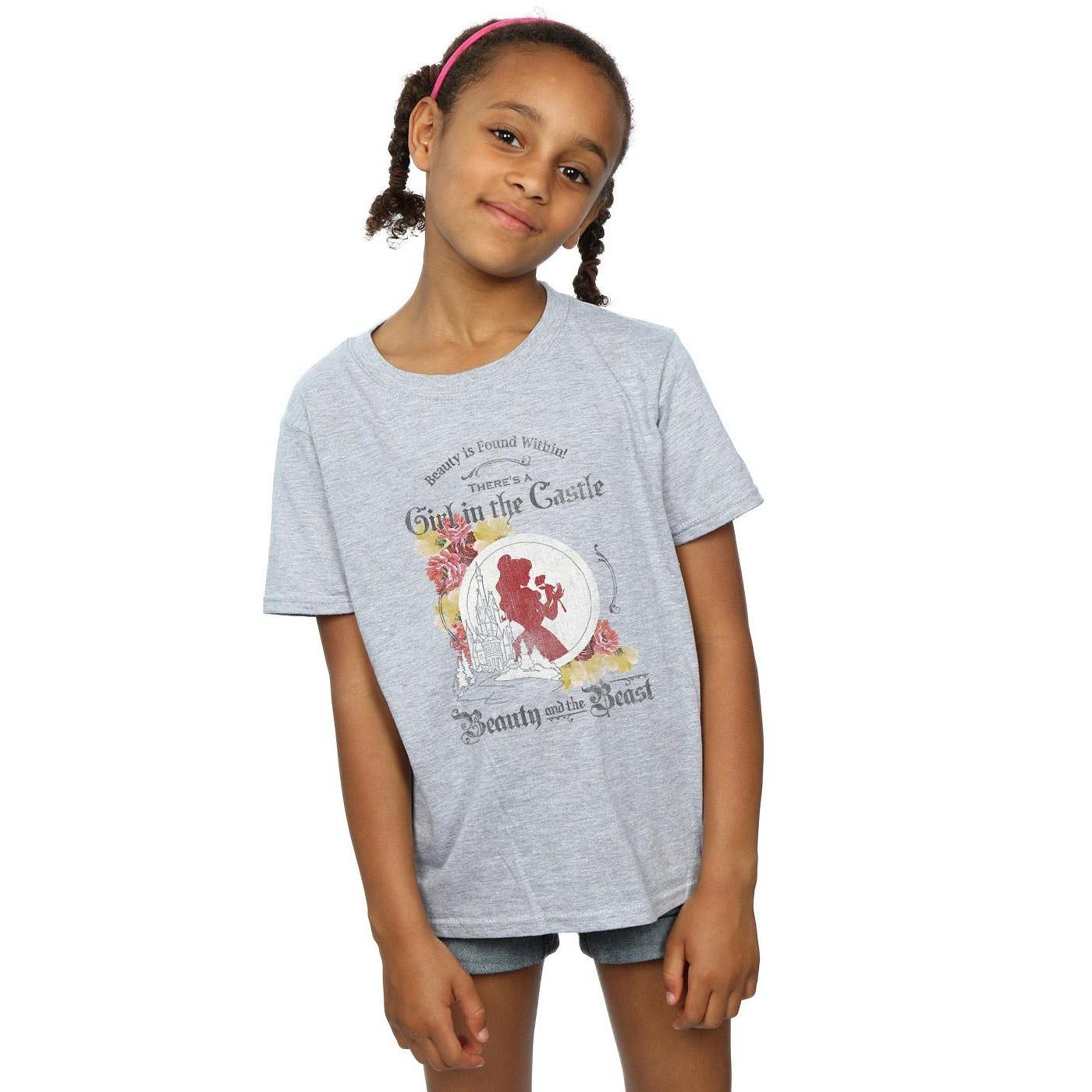 Disney Beauty And The Beast Girl in The TShirt