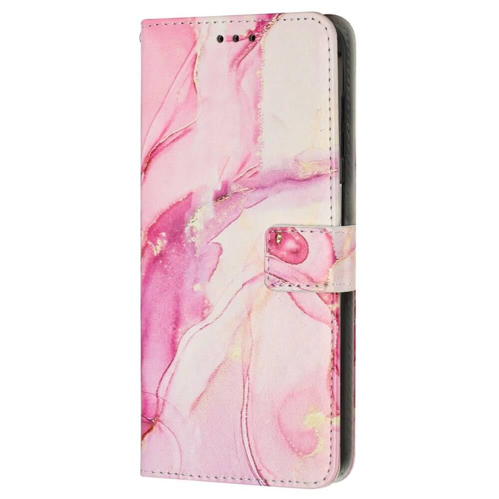 Cover-Discount Galaxy S23 - Leder Hülle Marble
