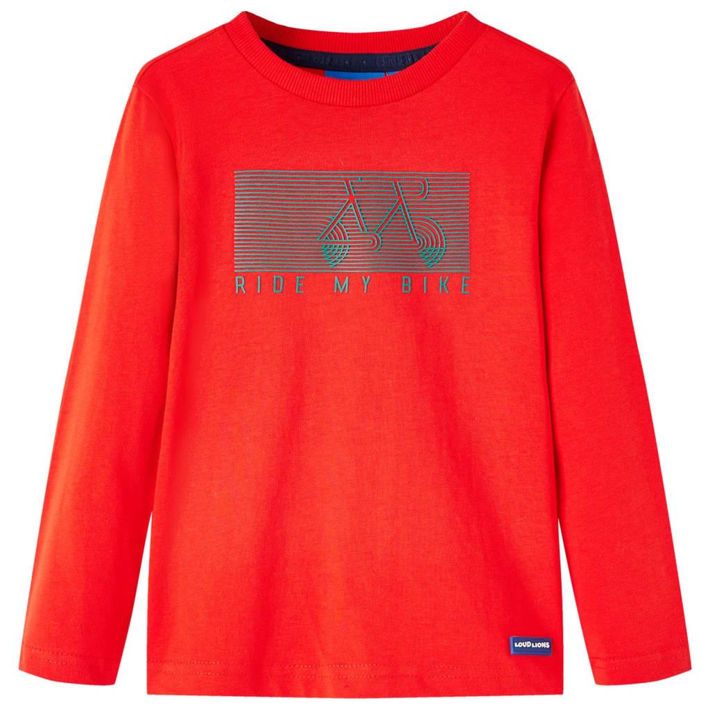 VidaXL Kinder langarmshirt baumwolle