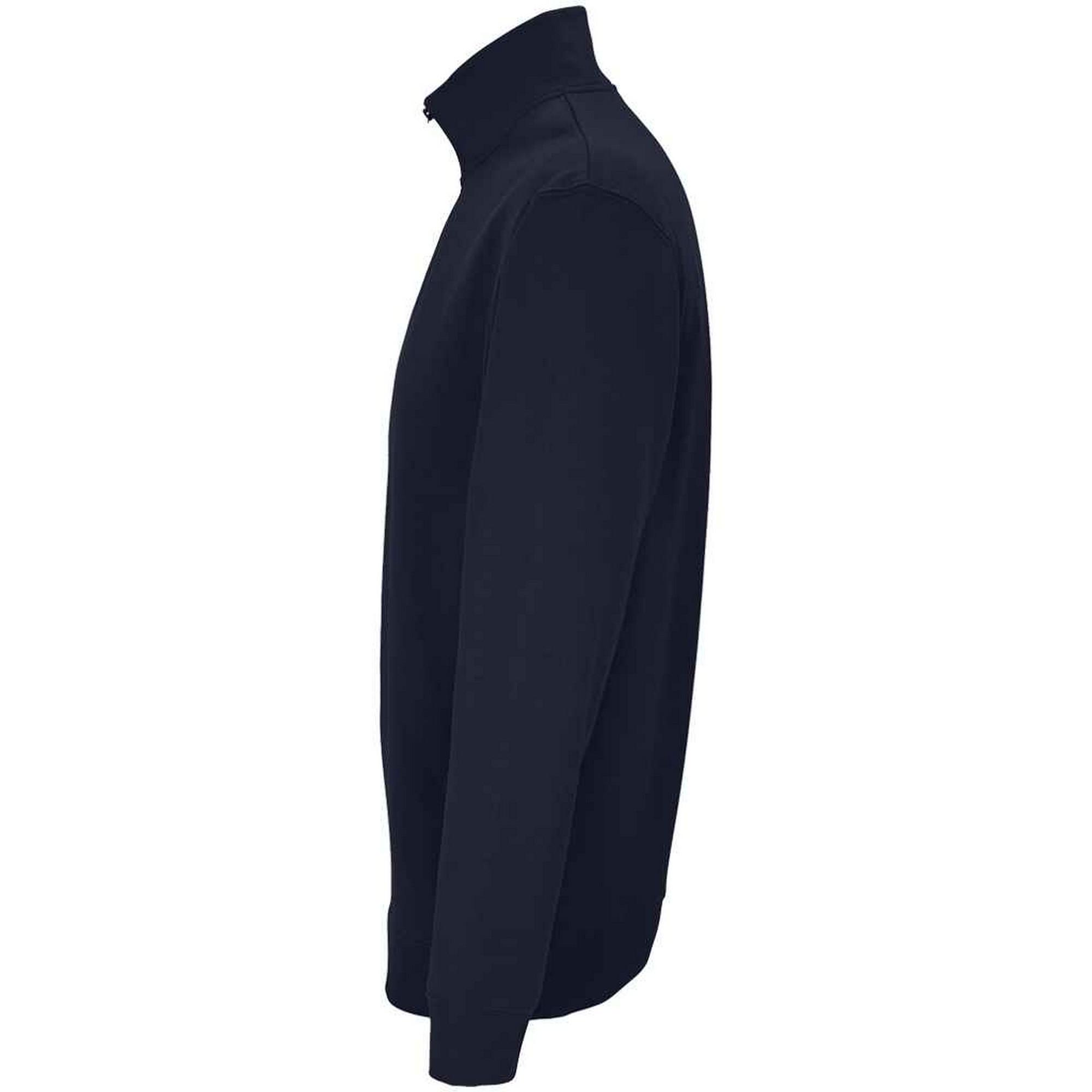 SOLS Conrad Sweatshirt mit kurzem Reißverschluss