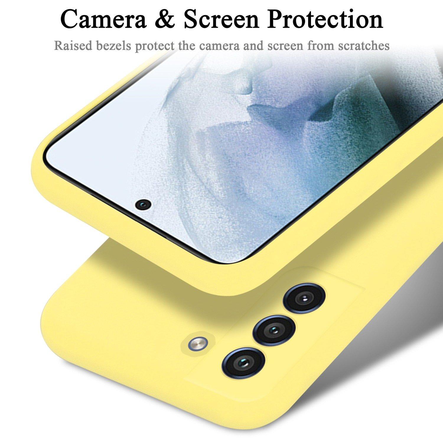 Cadorabo Hülle für Samsung Galaxy S21 FE TPU Silikon Liquid