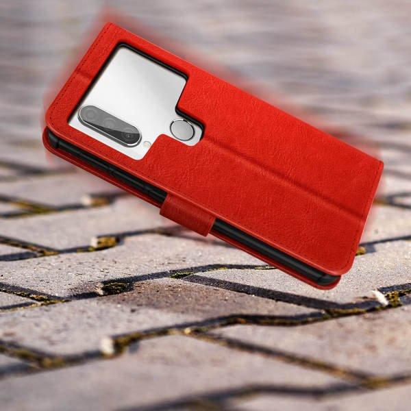 Avizar Hülle 5.2 - 5.5'' Smartphones Rot