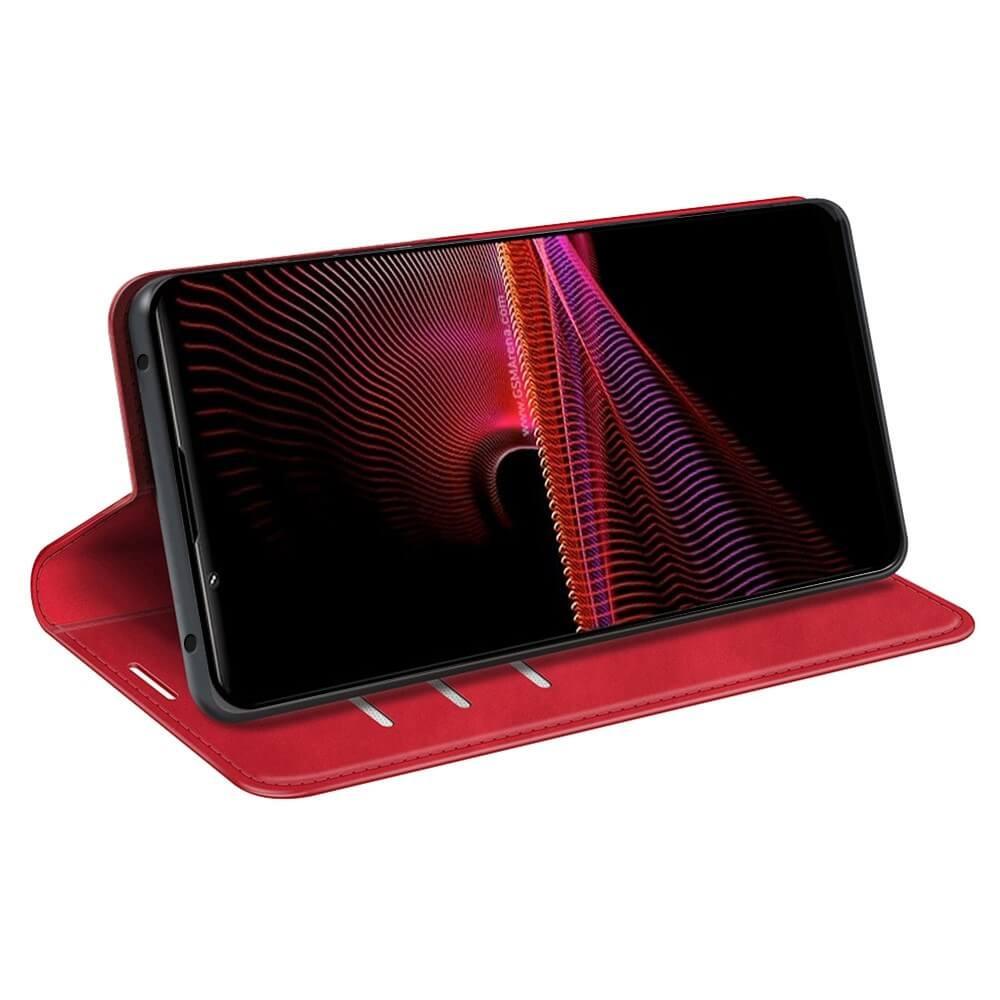 Cover-Discount Sony Xperia 1 IV - Stand Flip Case Hülle