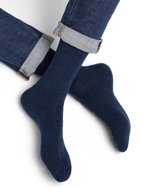 BLEU FORET Laine & Cachemire