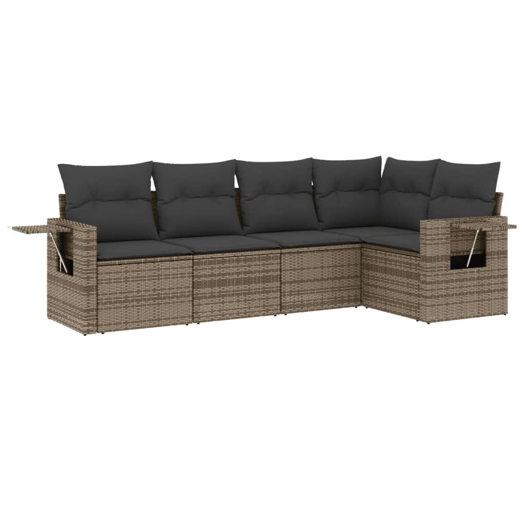VidaXL Garten sofagarnitur poly-rattan