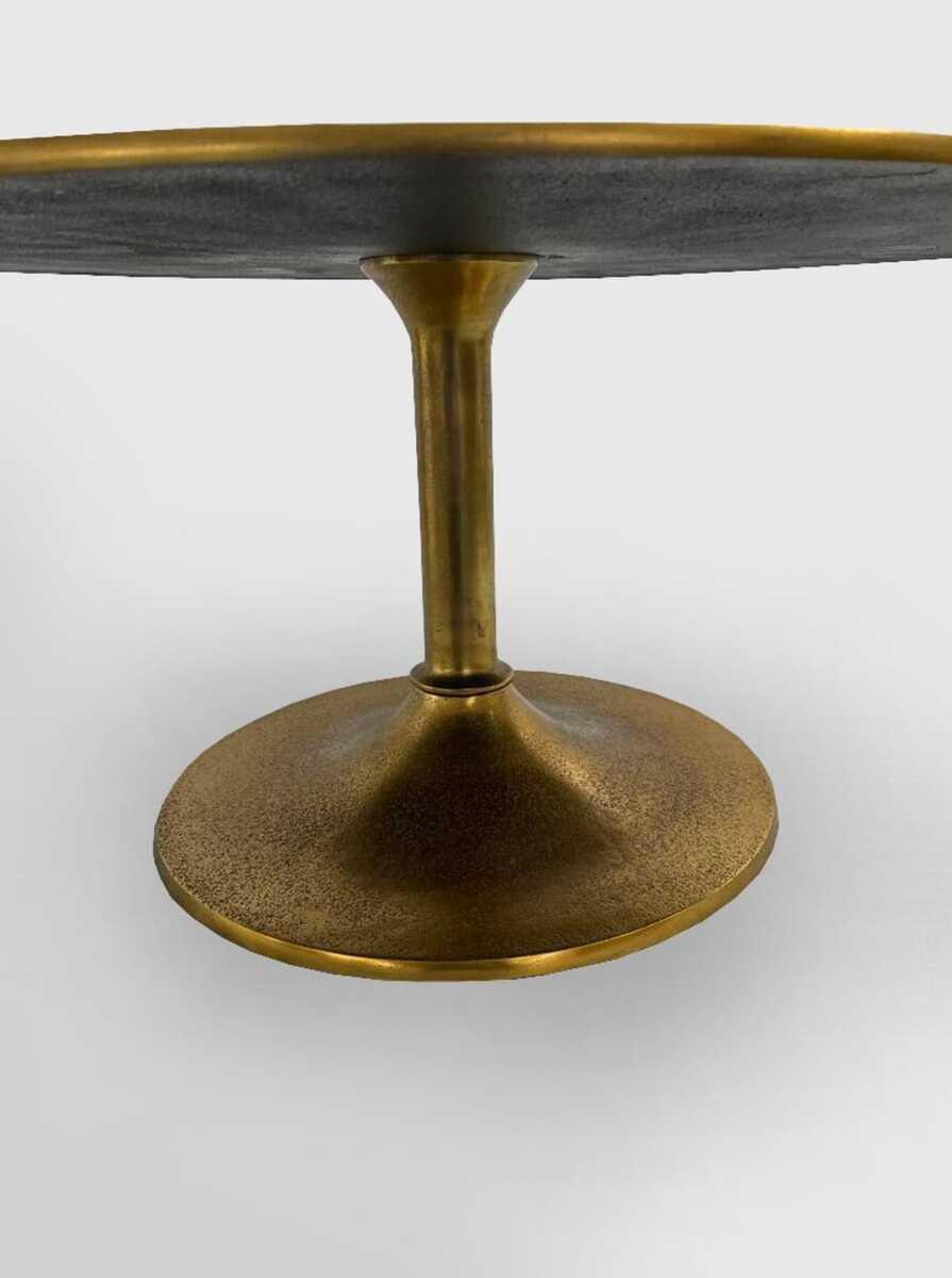 KARE Design Couchtisch Morocco Brass rund 91