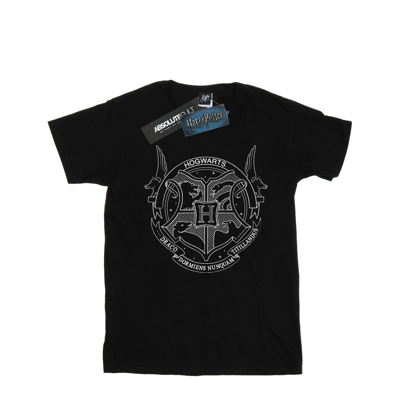 Harry Potter Hogwarts Wappen Kurzarm T-Shirt