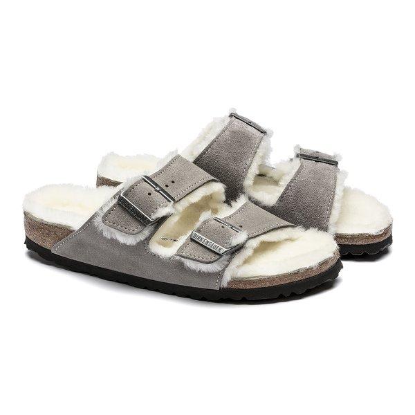 BIRKENSTOCK ARIZONA SHEARLING Sandalen, Flat