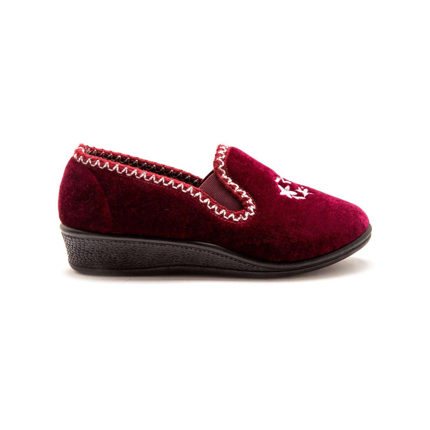 Pédiconfort damen-ballerinas aus samt (x2)