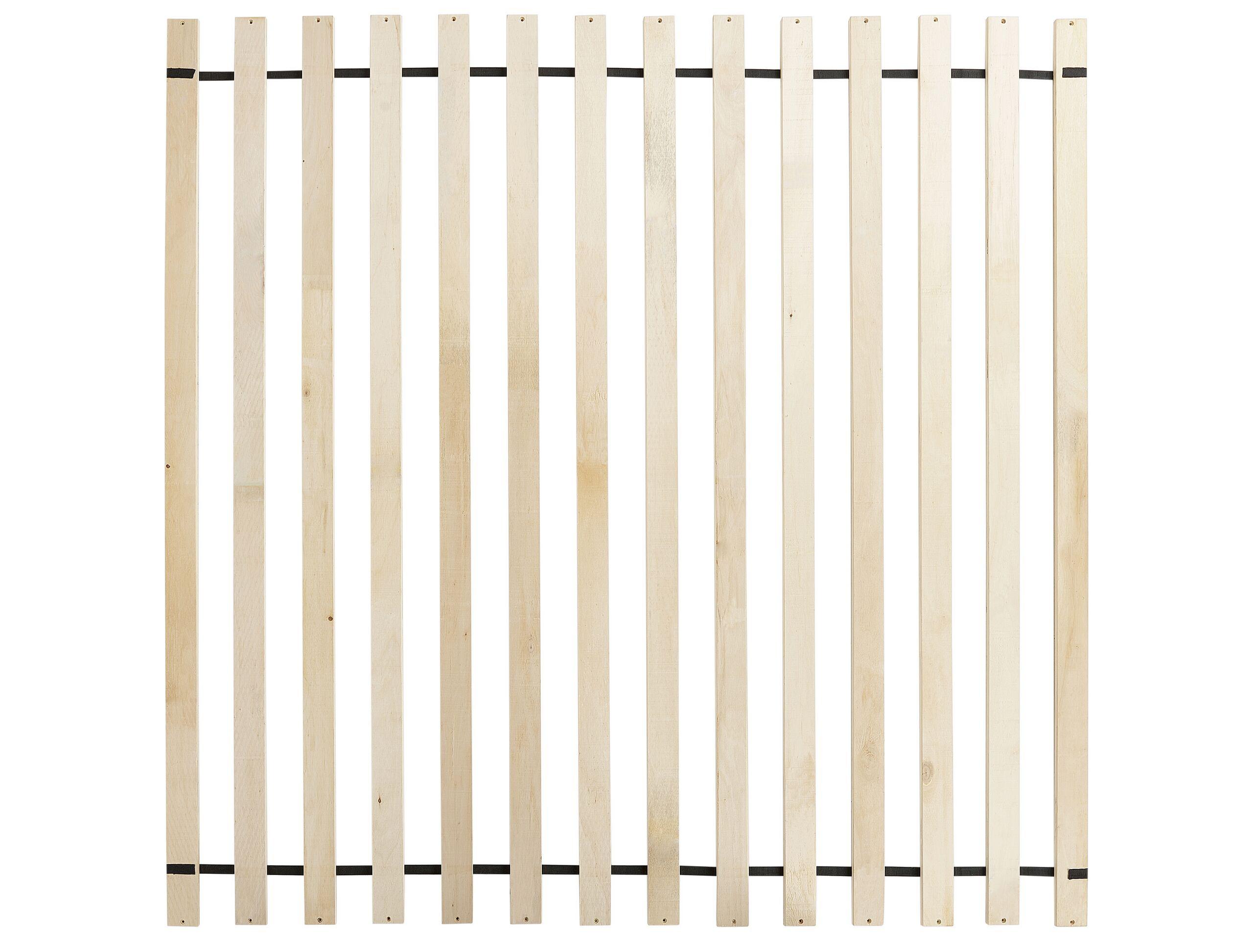 Beliani Bett mit Lattenrost aus MDF-Platte Klassisch ERVILLERS