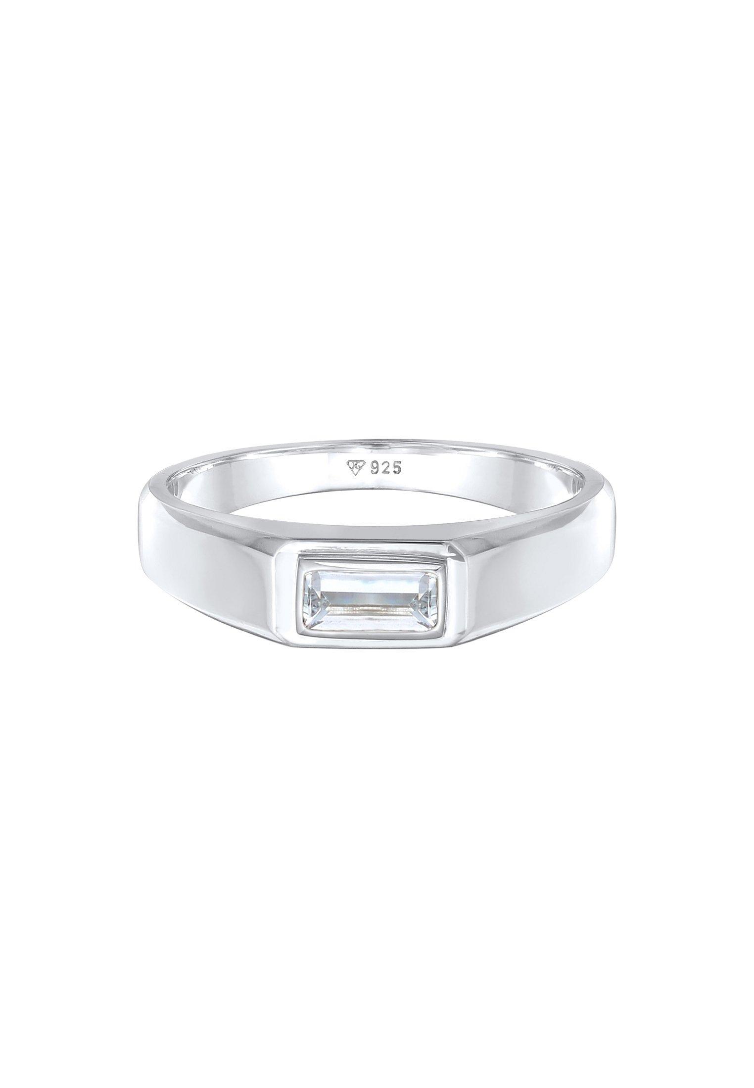 Kuzzoi Ring Topas Schlicht Elegant 925 Silber