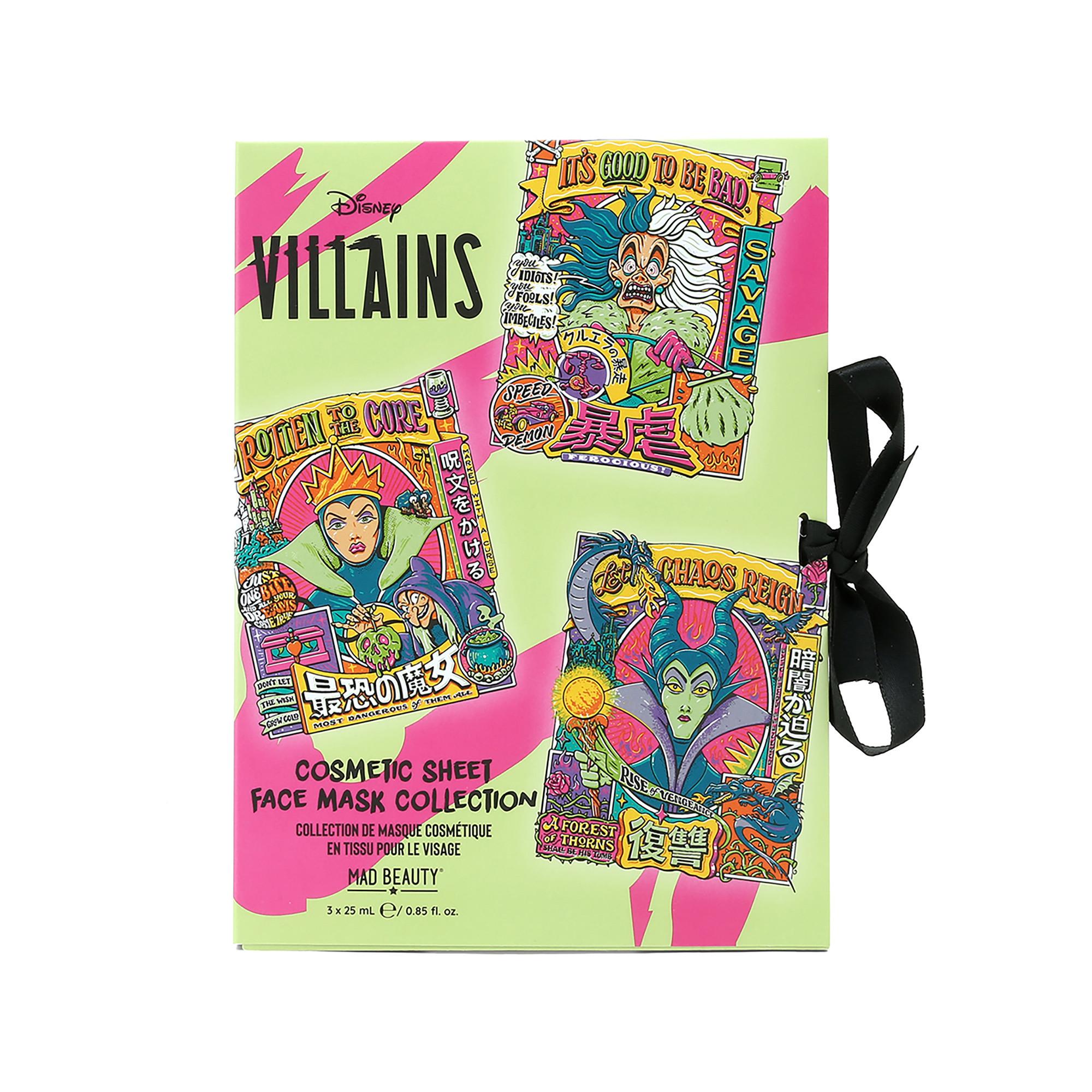 MAD BEAUTY Villains – Gesichtsmaskenset in Geschenkverpackung