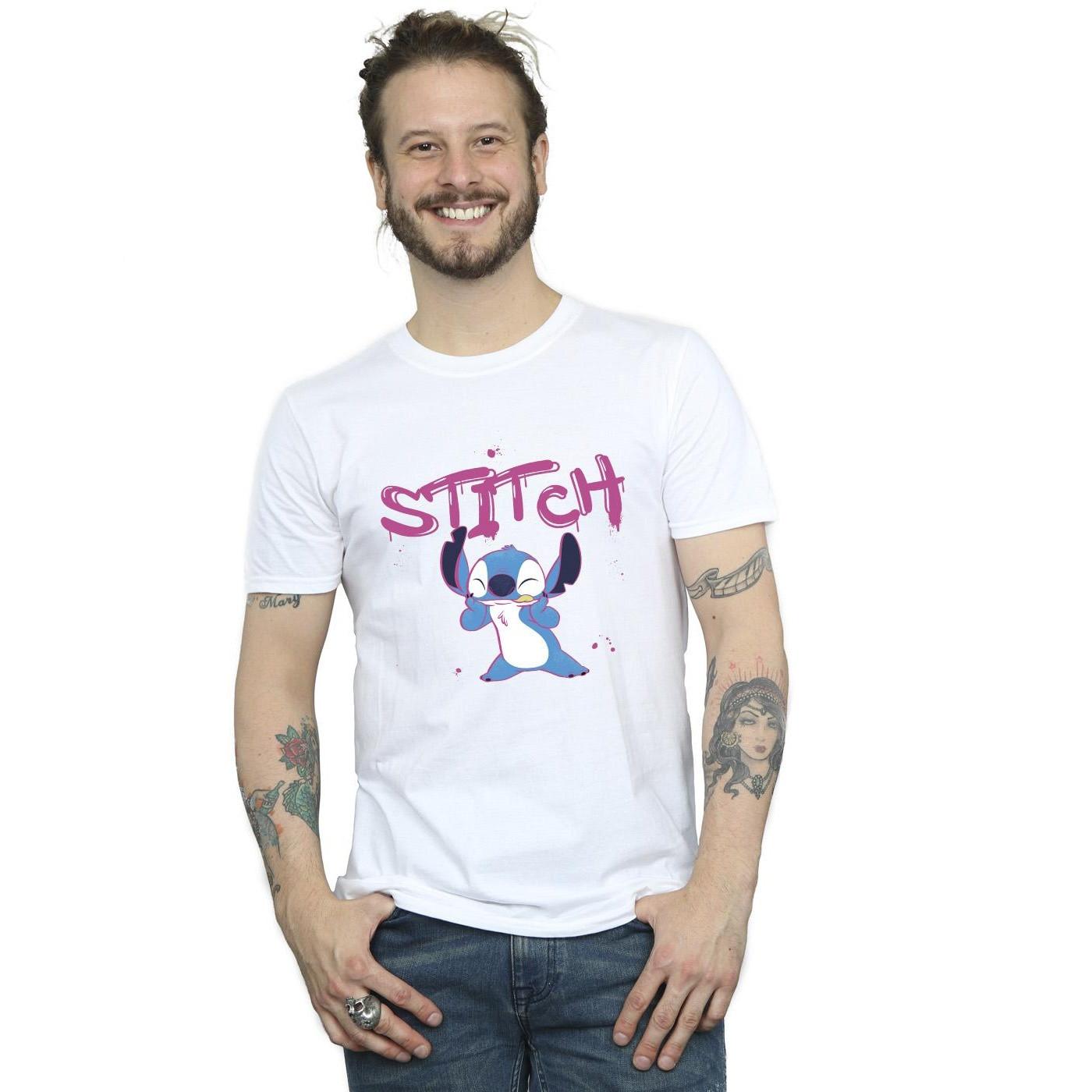 Disney Stitch Grafik Print T-Shirt