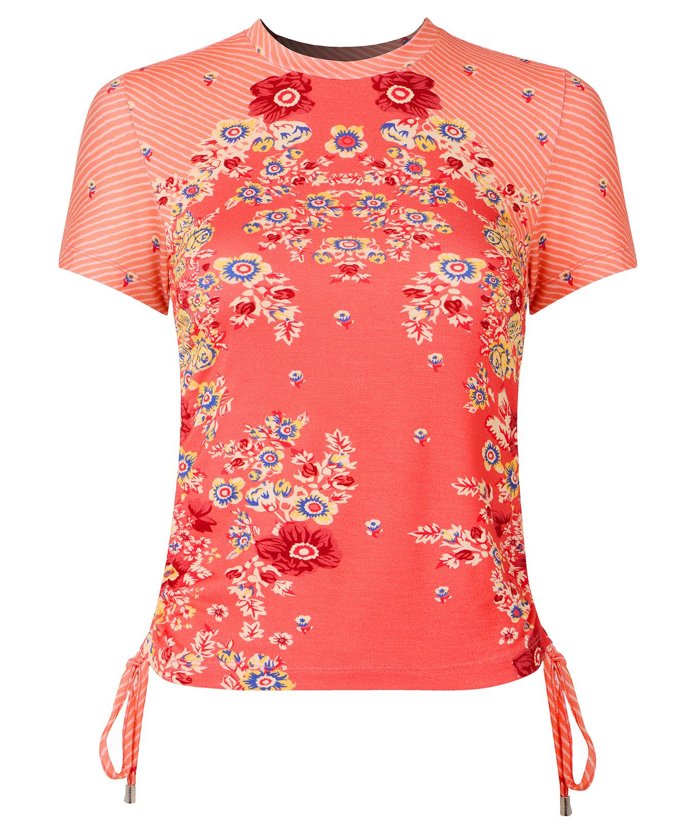Joe Browns Rüschen Jersey Top mit Blumendruck