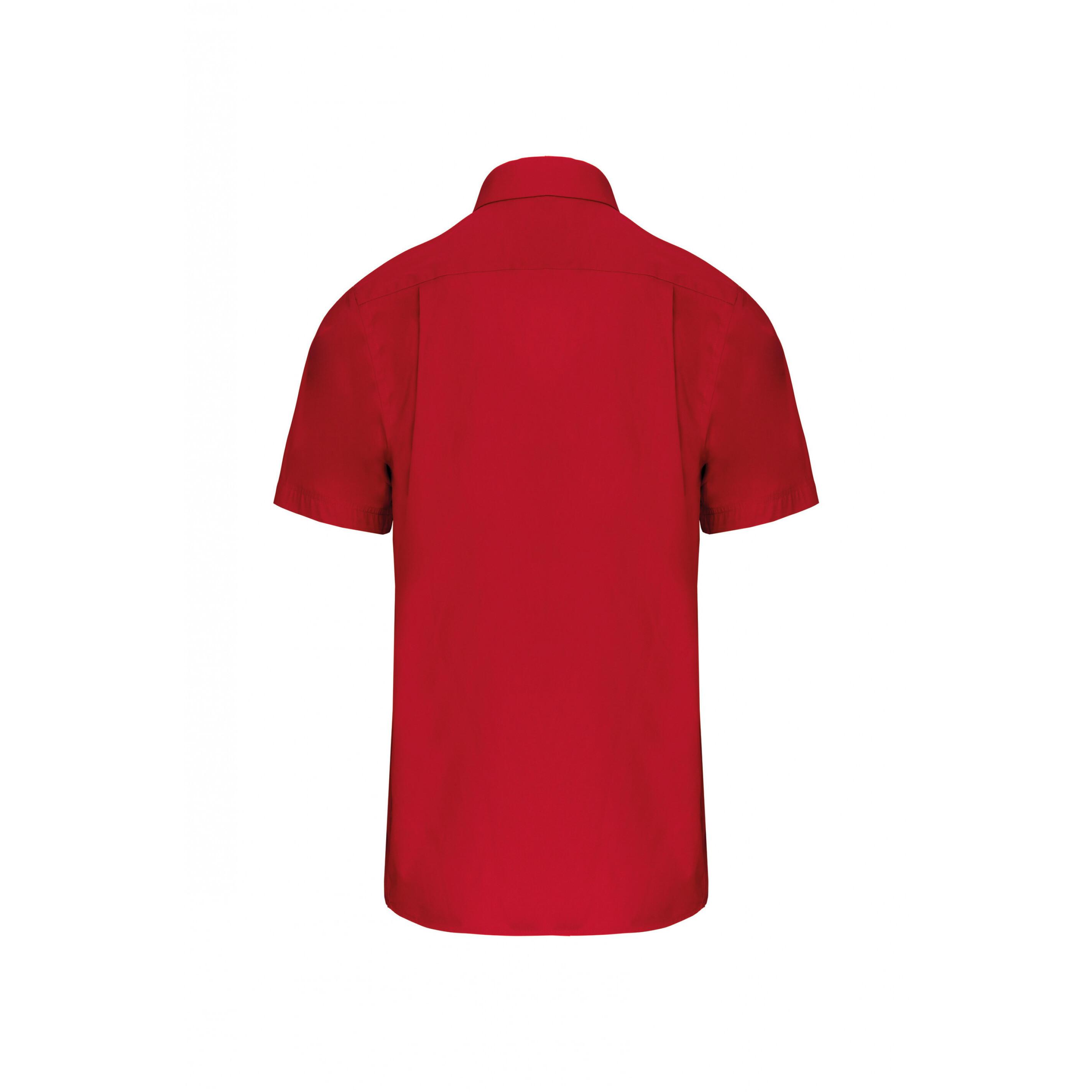 Kariban Popeline Kurzarmhemd