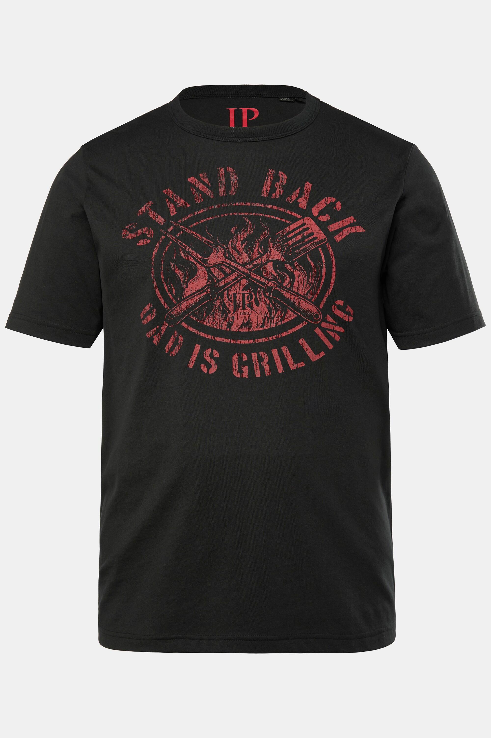 JP1880 Halbarm Rundhals Grillen T-Shirt