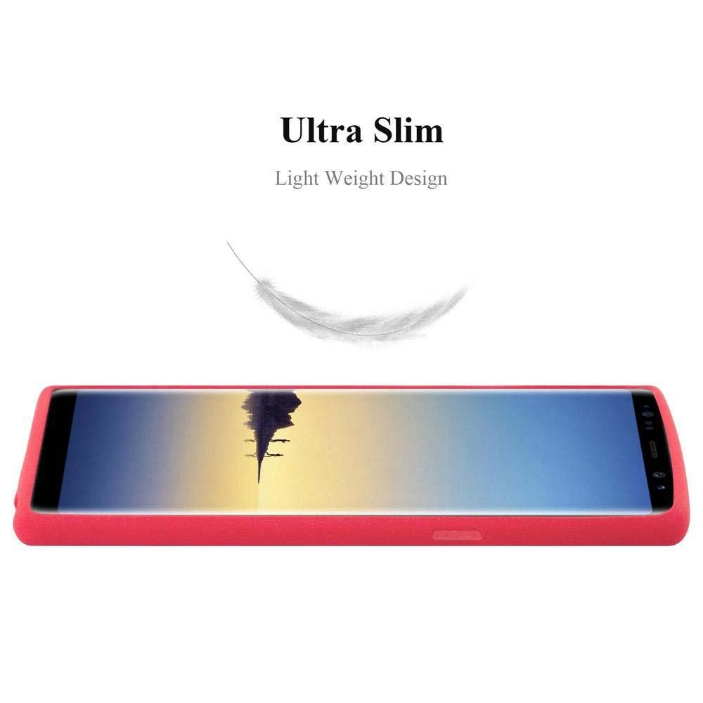 Cadorabo Hülle für Samsung Galaxy NOTE 8 TPU Silikon Frosted