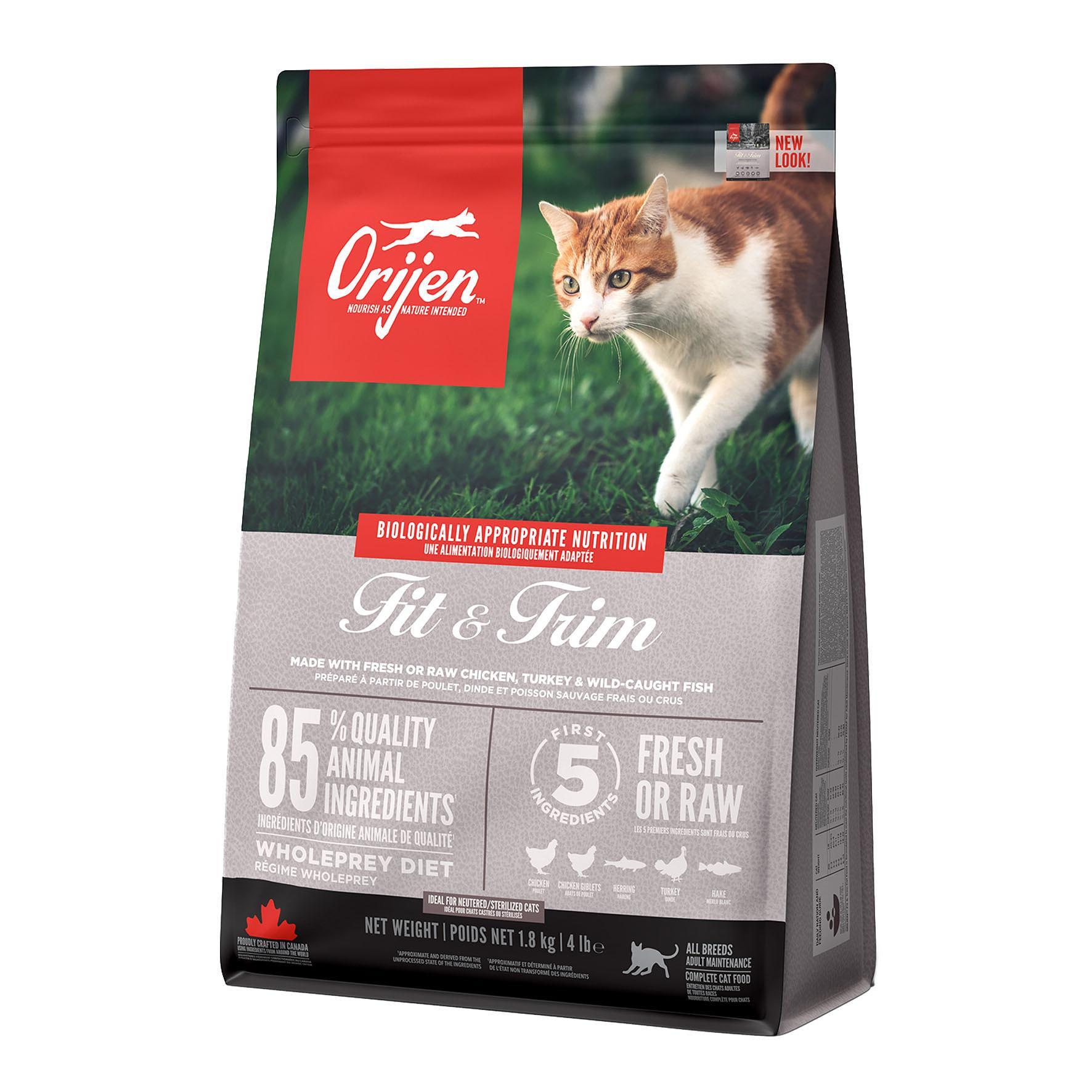 Orijen Fit & Trim, jedes Alter, Geflügel & Fisch, 1.8kg