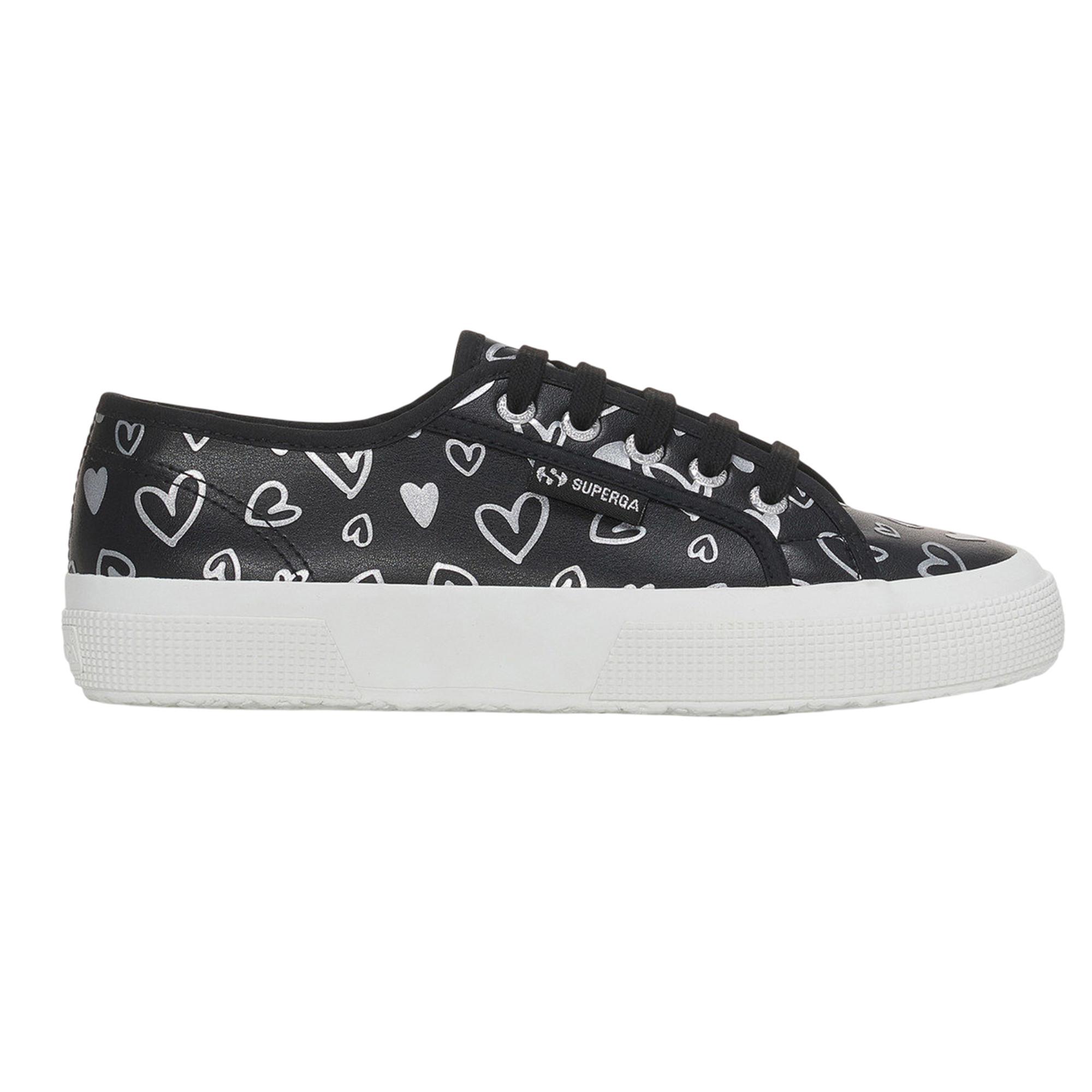 SUPERGA Sneaker 2750, Herzen, Veganes Leder