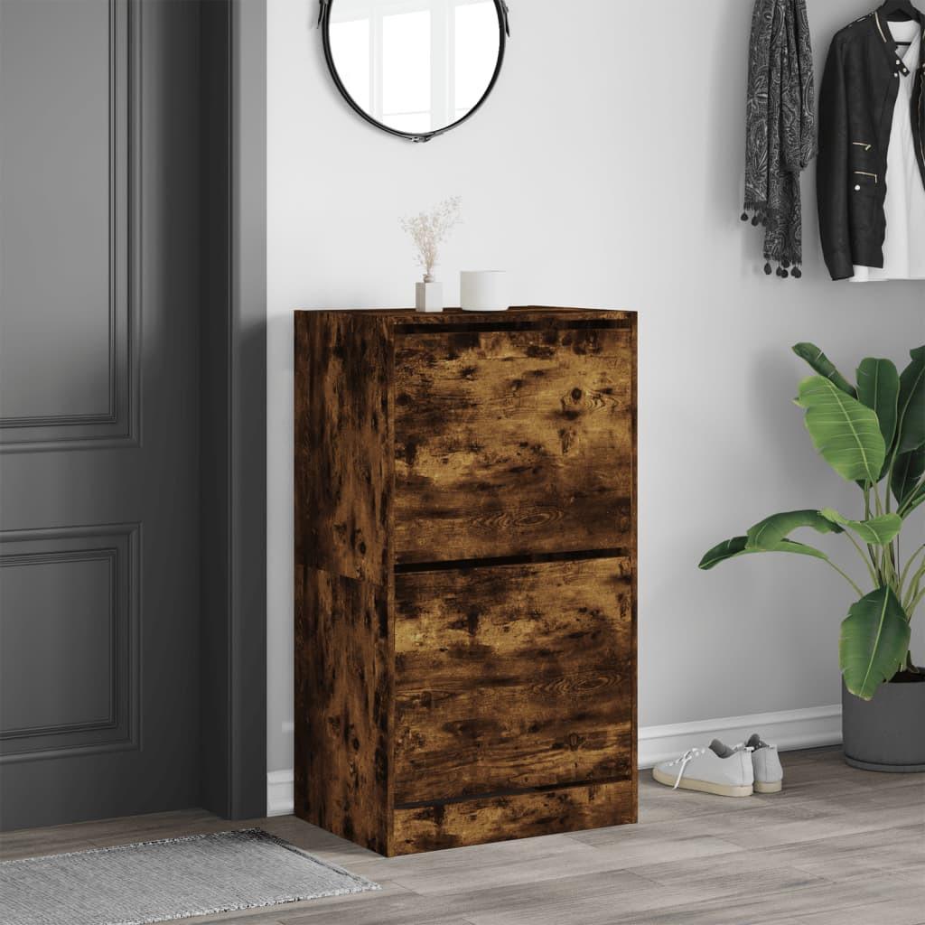 VidaXL Schuhschrank holzwerkstoff