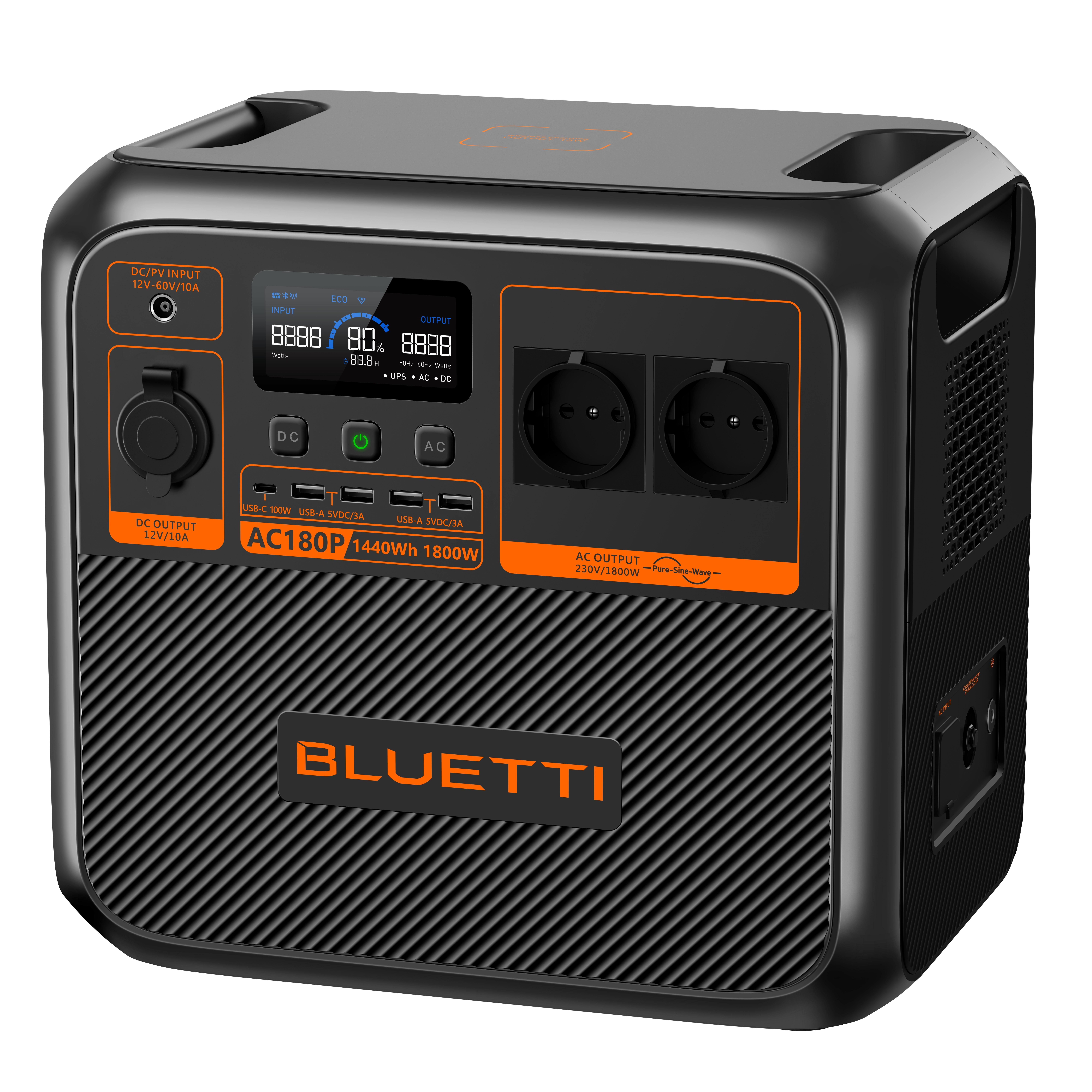 Bluetti Tragbare Powerstation AC180P