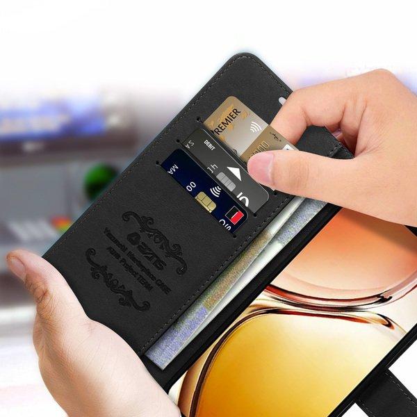 Avizar Kunstlederetui Vivo V23 5G Schwarz