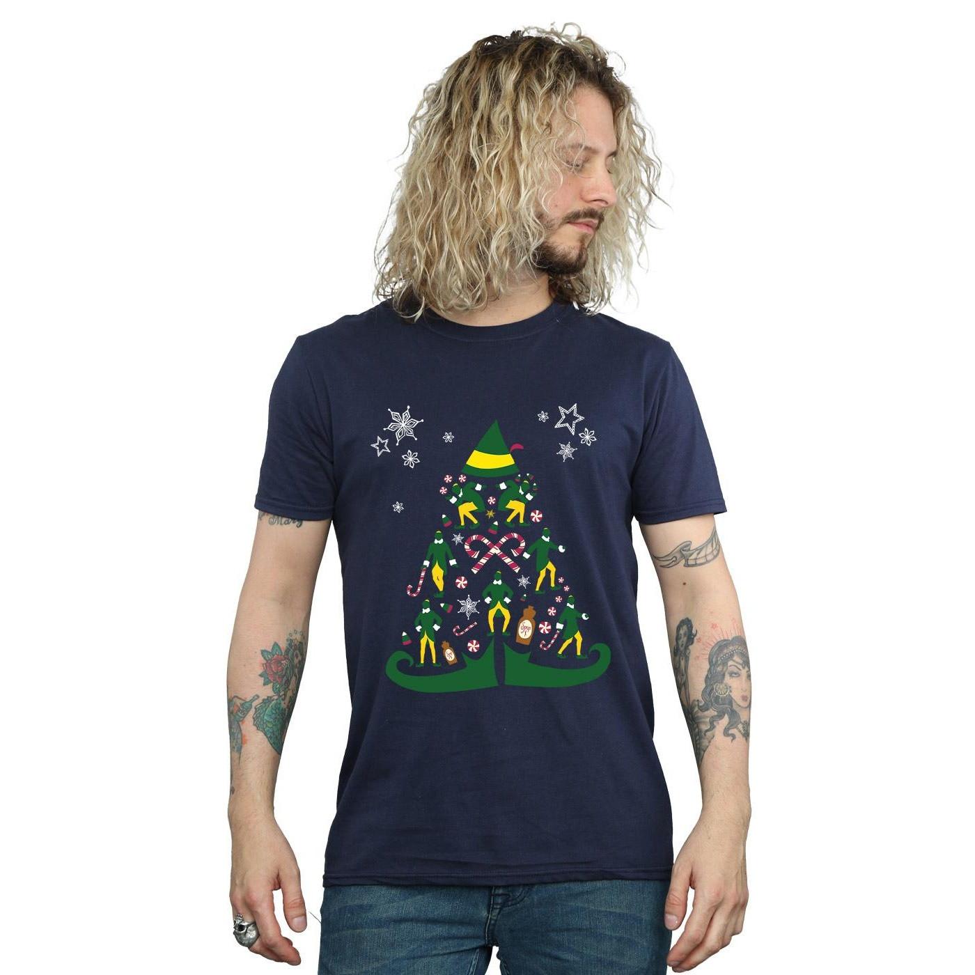 Elf Weihnachtsbaum T-Shirt