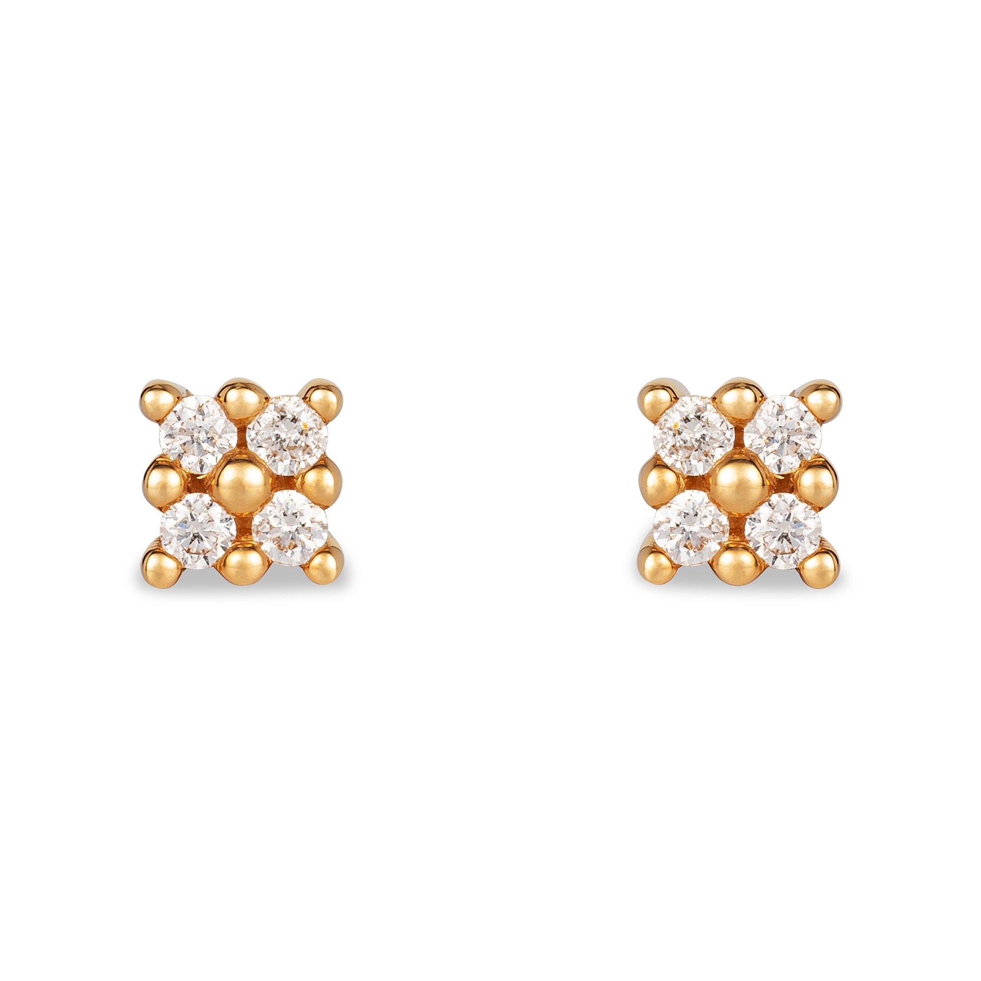 L' Atelier Gold 18 Karat by Manor Ohrringe