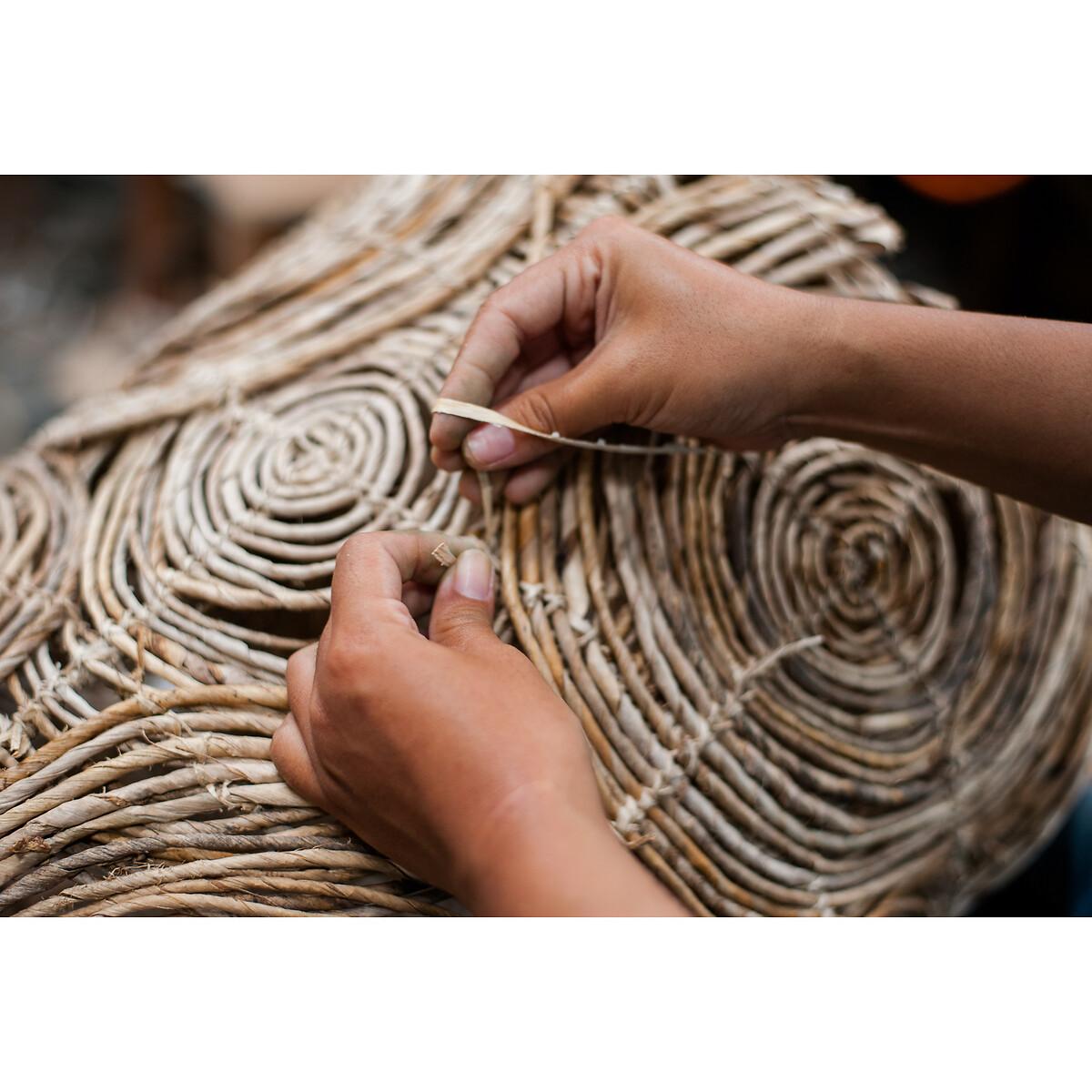 AM.PM Wäschekorb Orphée aus geflochtenem Bananenhanf