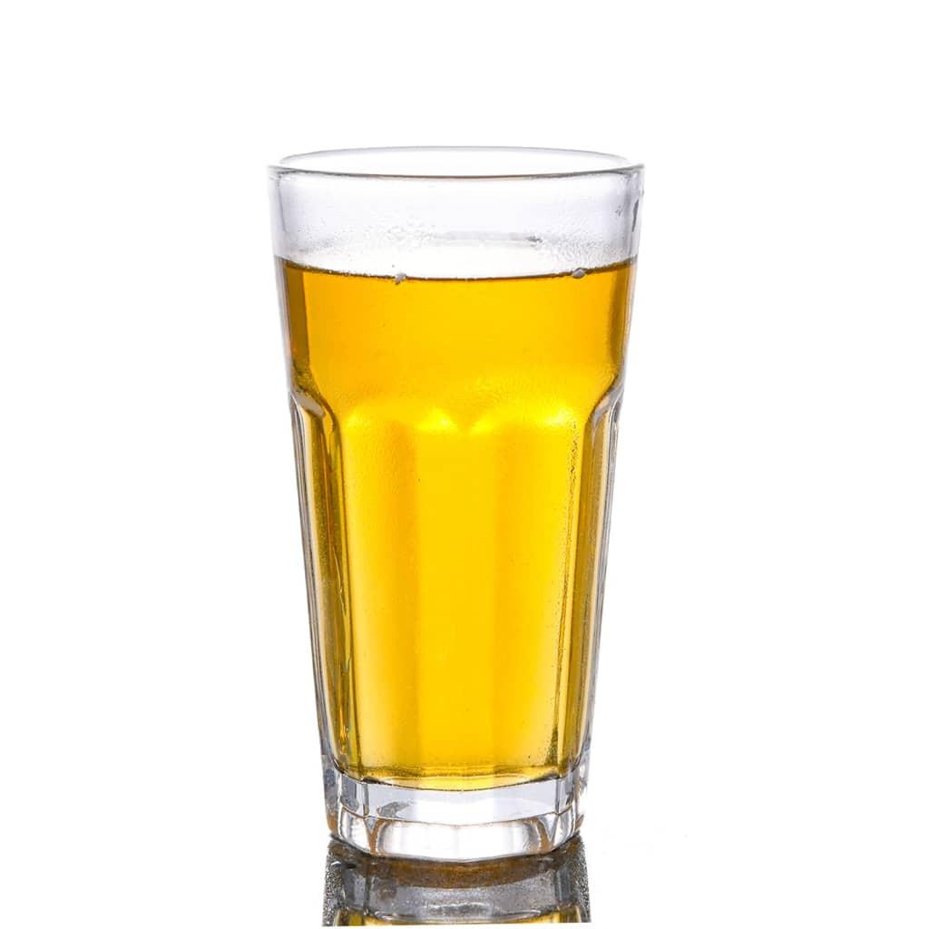 VidaXL Bierglas glas