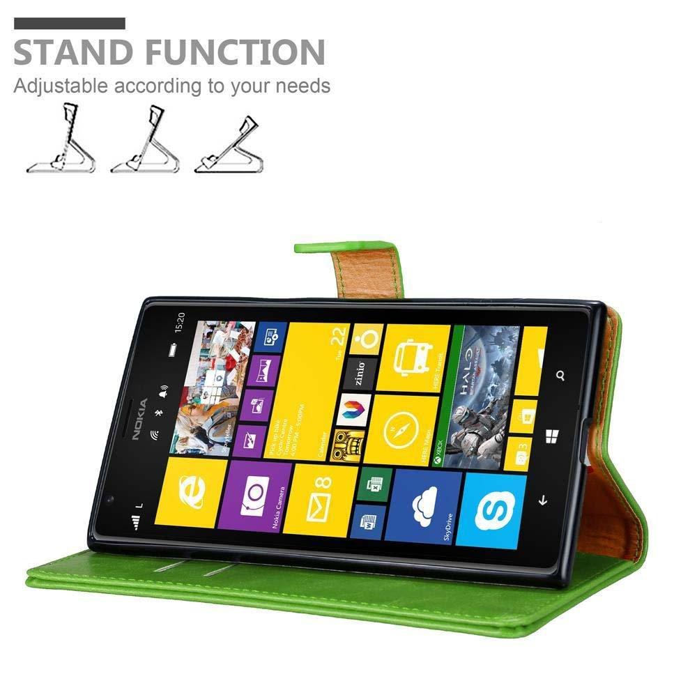 Cadorabo Hülle für Nokia Lumia 1520 Magnetverschluss, Kartenfach