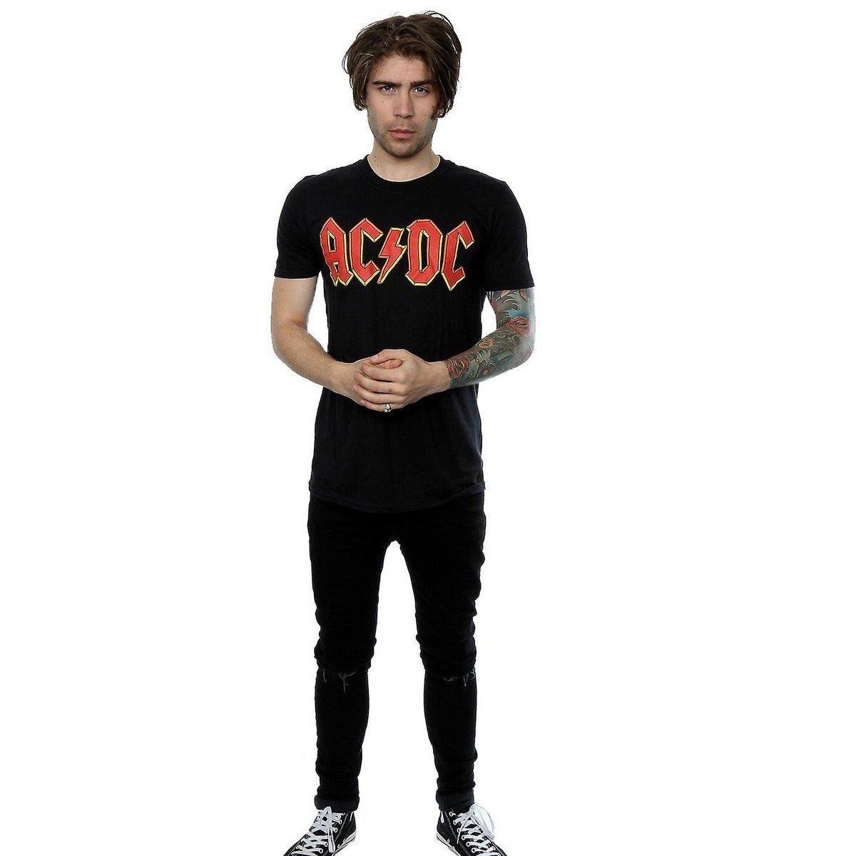 AC/DC ACDC Logo Print T-Shirt