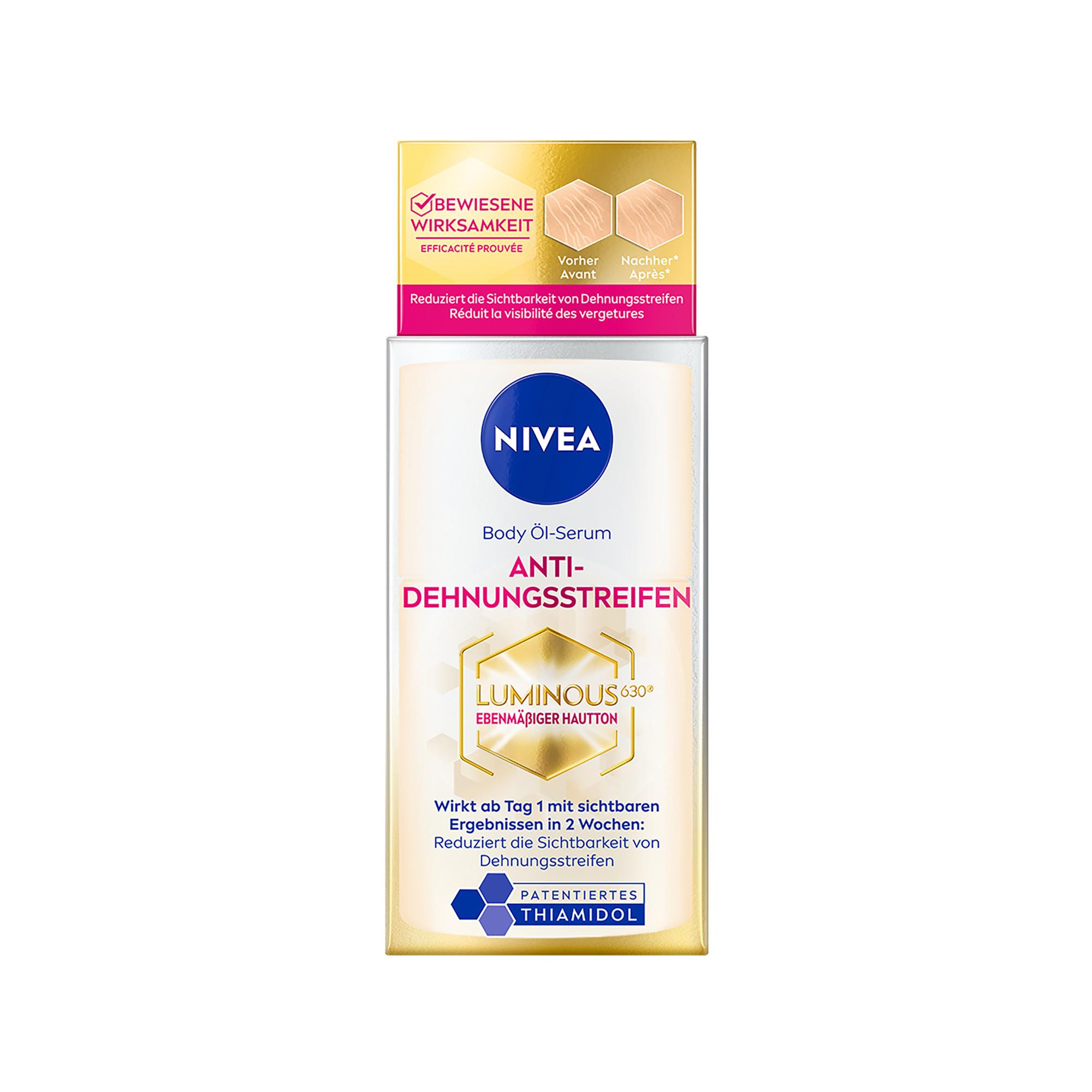 NIVEA Body Luminous Body Öl-Serum Anti-Dehnungsstreifen