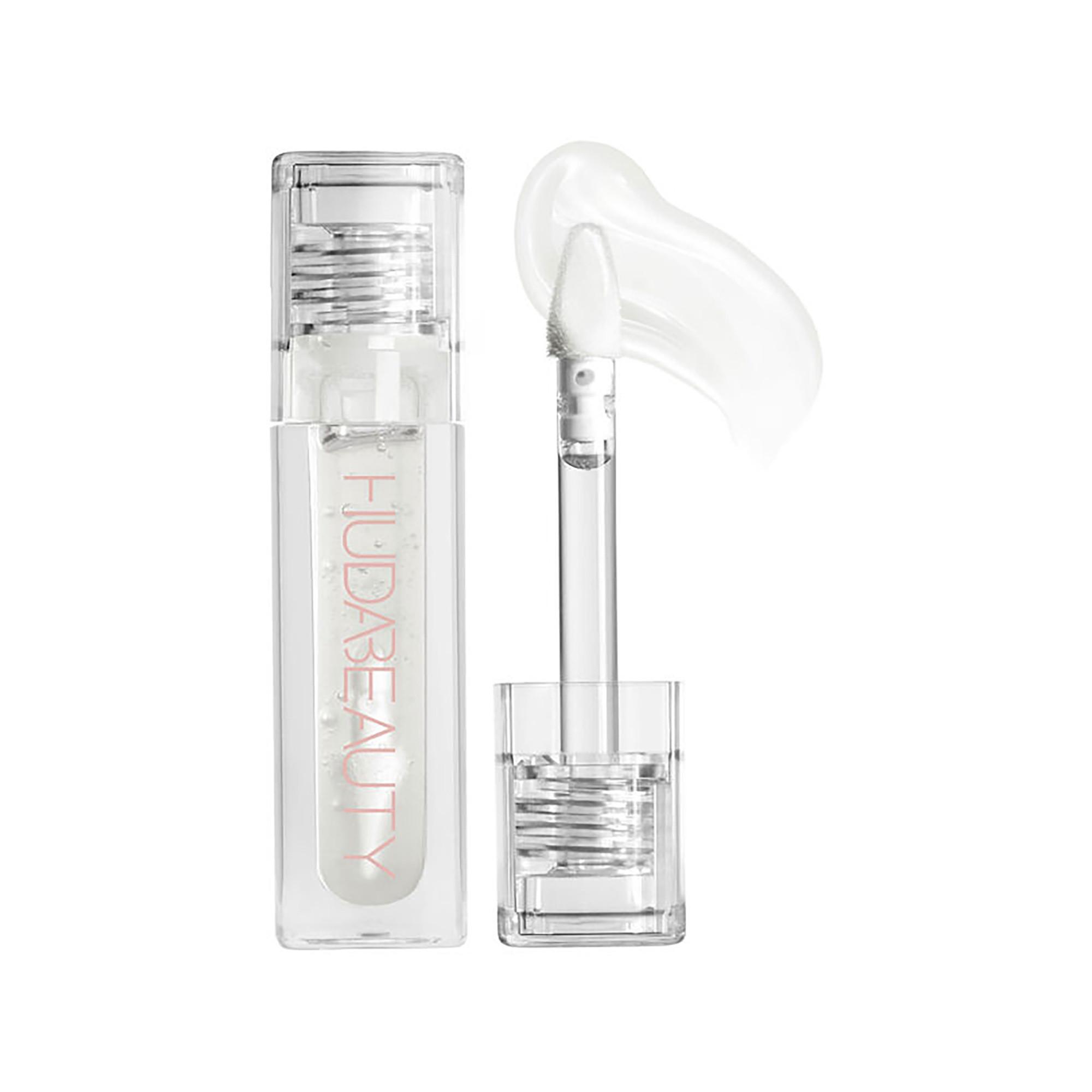 Huda Beauty FAUX FILLER LIP GLOSS FOXY Faux Filler - Hochglänzender Lipgloss