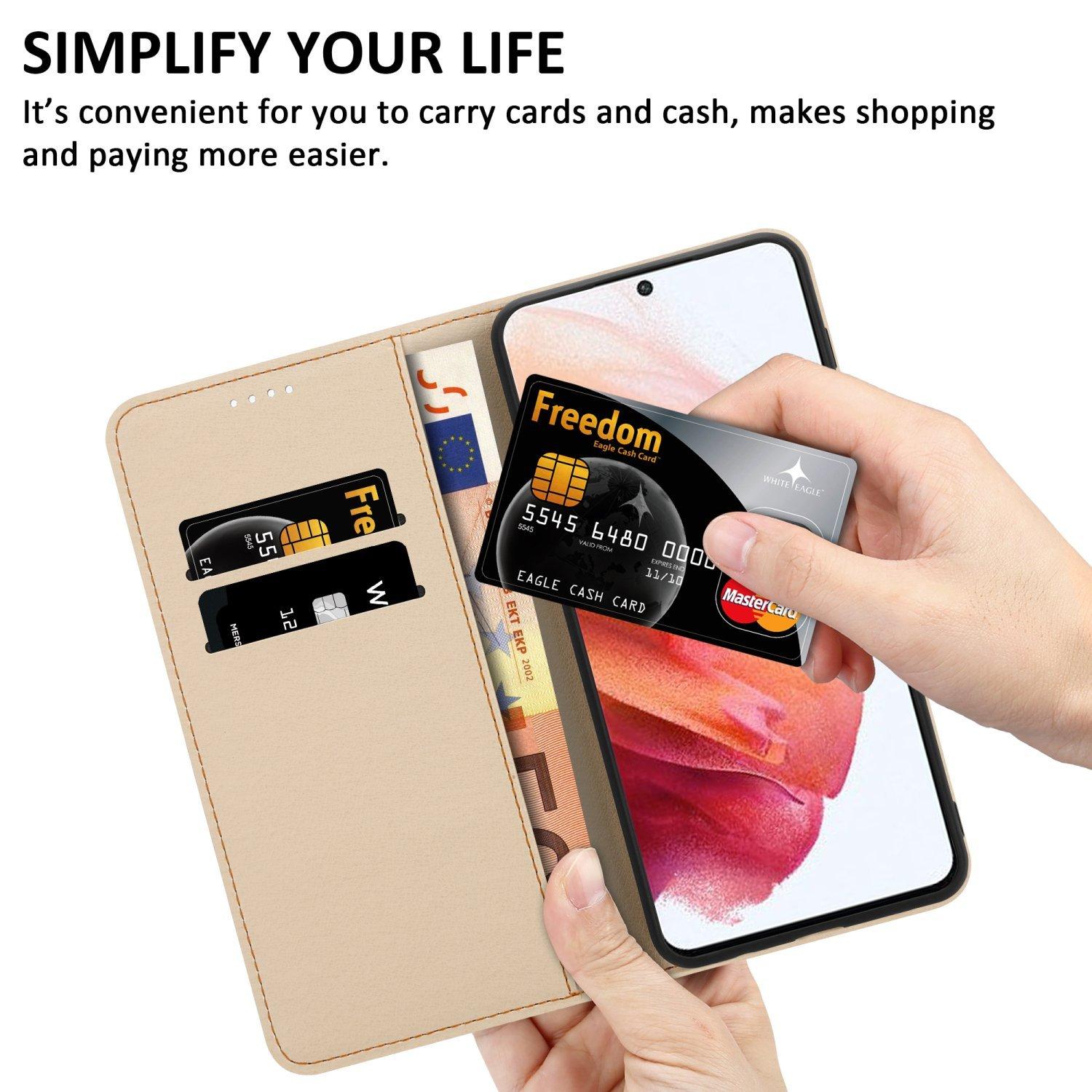 Cadorabo Hülle für Samsung Galaxy S21 PLUS Kartenfach