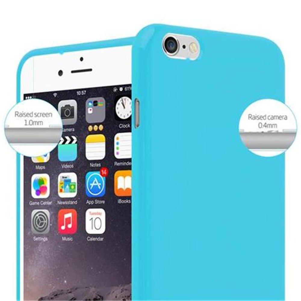 Cadorabo Hülle für Apple iPhone 6 PLUS 6S PLUS TPU Silikon Jelly