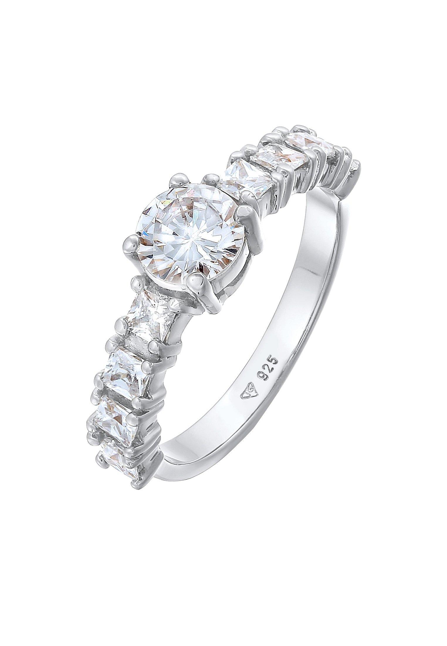 Elli Ring Elli Ring Zirkonia Verlobung Eternity 925 Silber