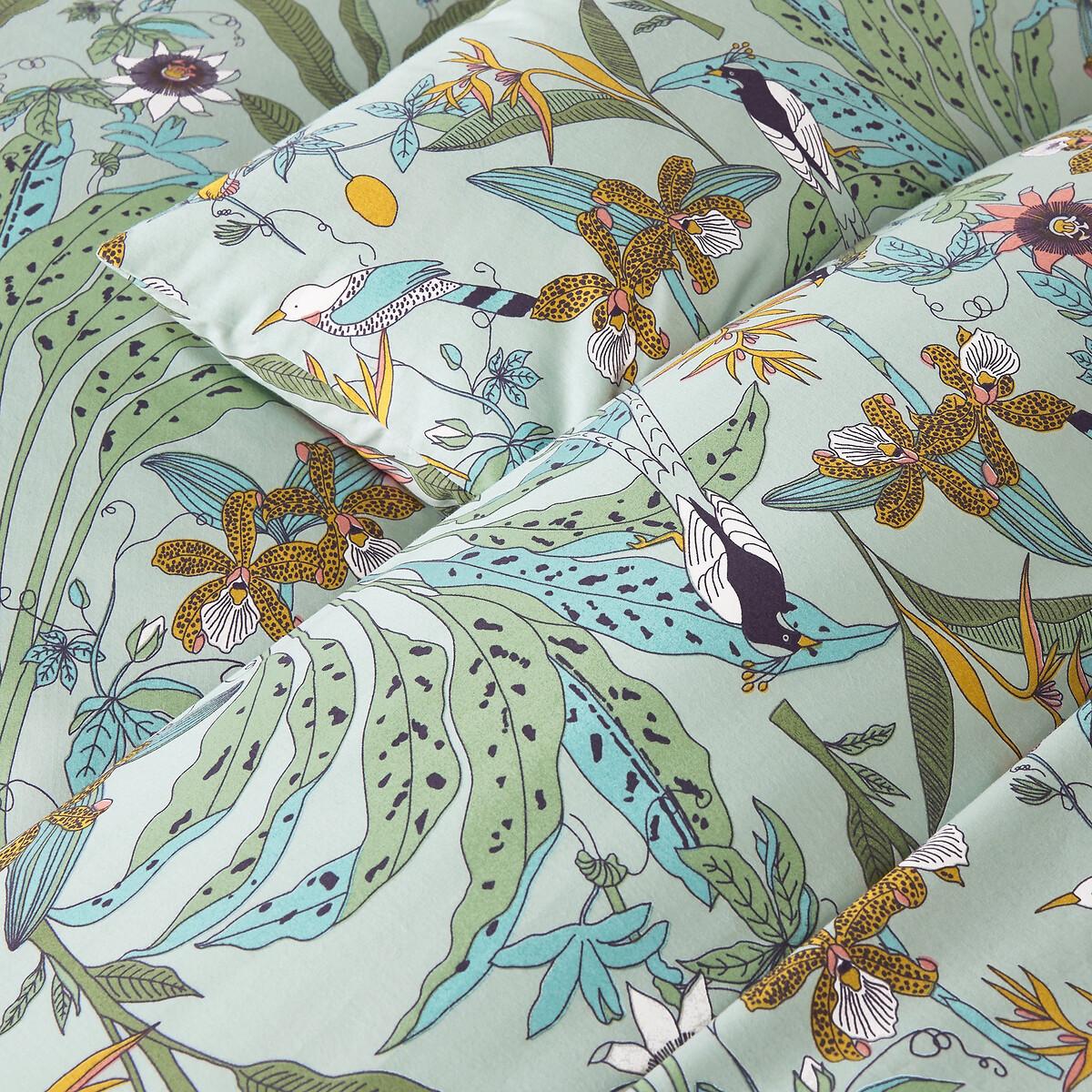 La Redoute Intérieurs Duvetbezug Eden Flower aus Baumwollperkal