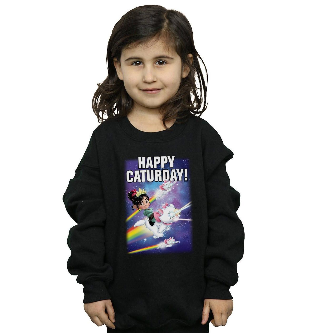 Disney Wreck It Ralph Happy Caturday Sweatshirt
