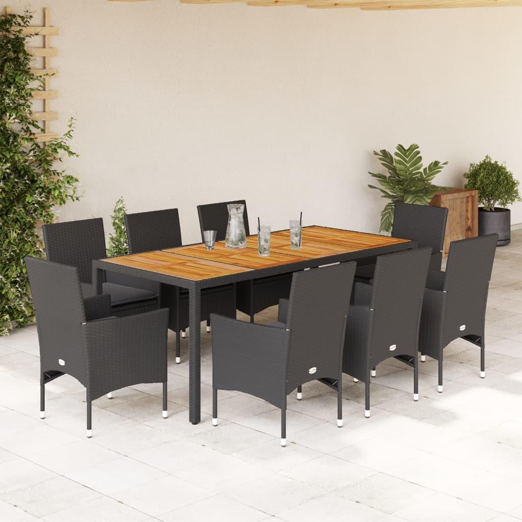 VidaXL Garten essgruppe poly-rattan