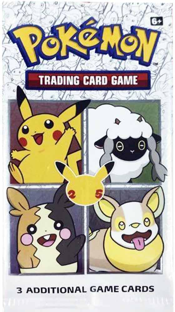 Pokémon 25th Anniversary General Mills 2021 Promo Booster