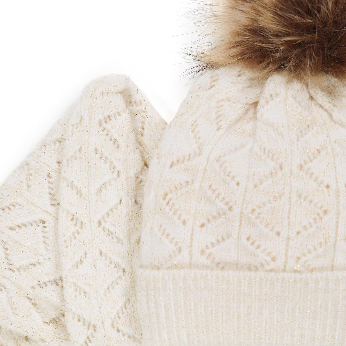 La Redoute Collections Set aus Mütze und Snood